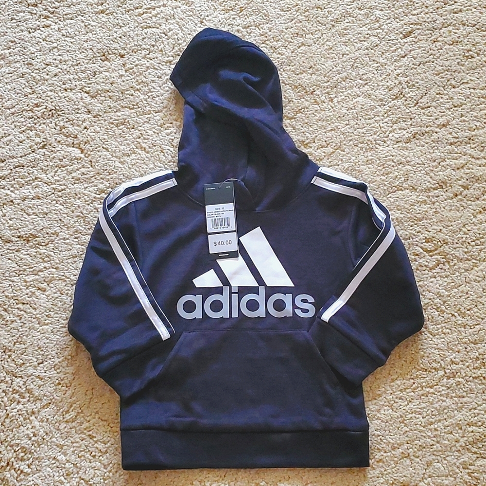 NWT: ⚽️⚾️🏀🏐ADIDAS BOYS ACTIVEWEAR HOODIE